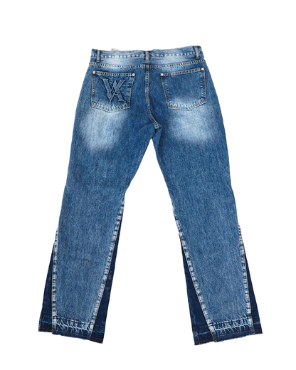 Blue-flared Jeans